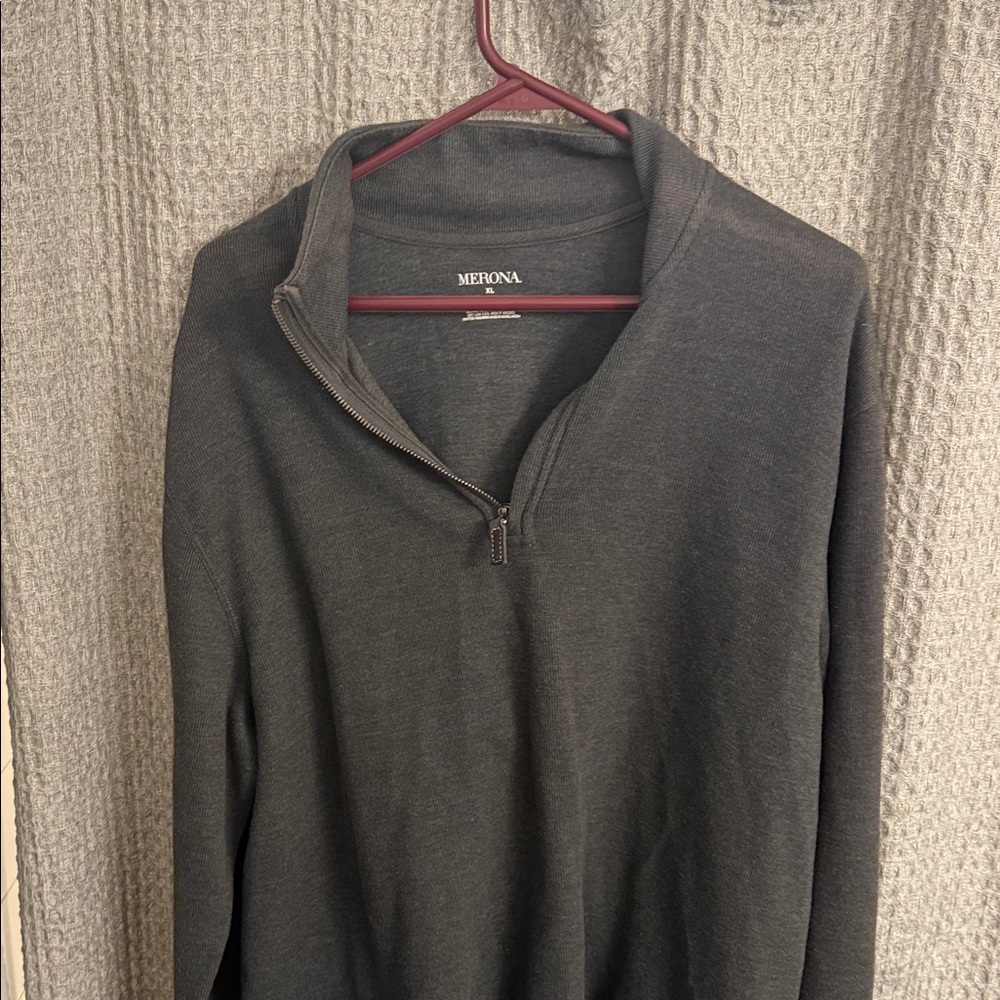 Merona Men's Zip-Up Sweater XL